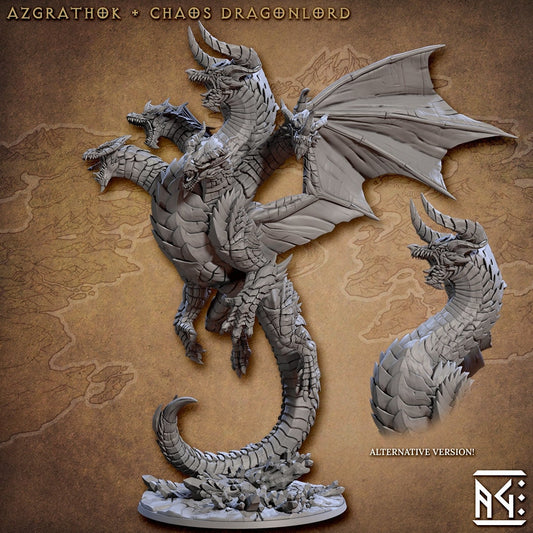 Azgrathok, Chaos Dragonlord (2 Variants Available) - Artisan Guild