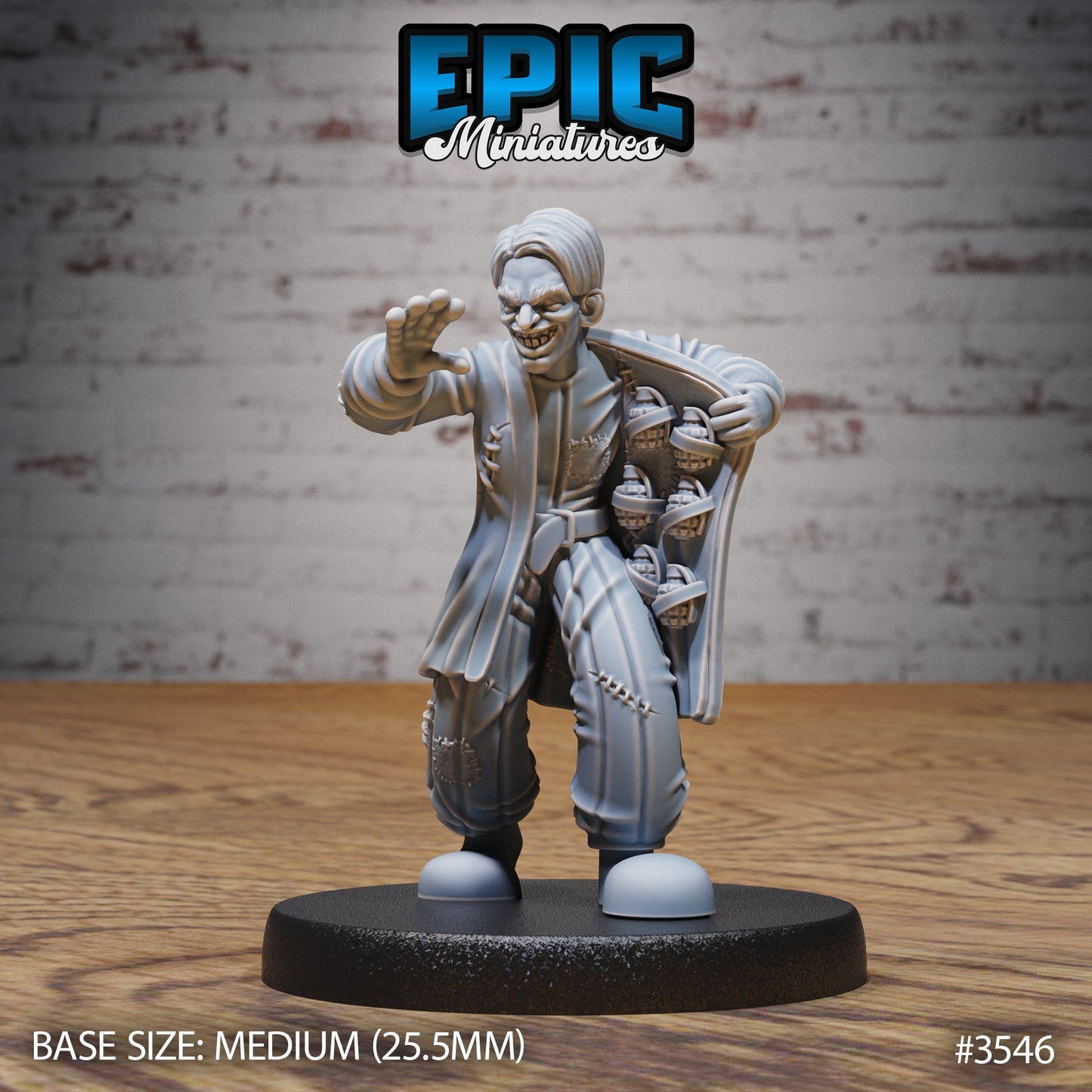 Horror Clown, Set 3 (4 Variants Available) - Epic Miniatures