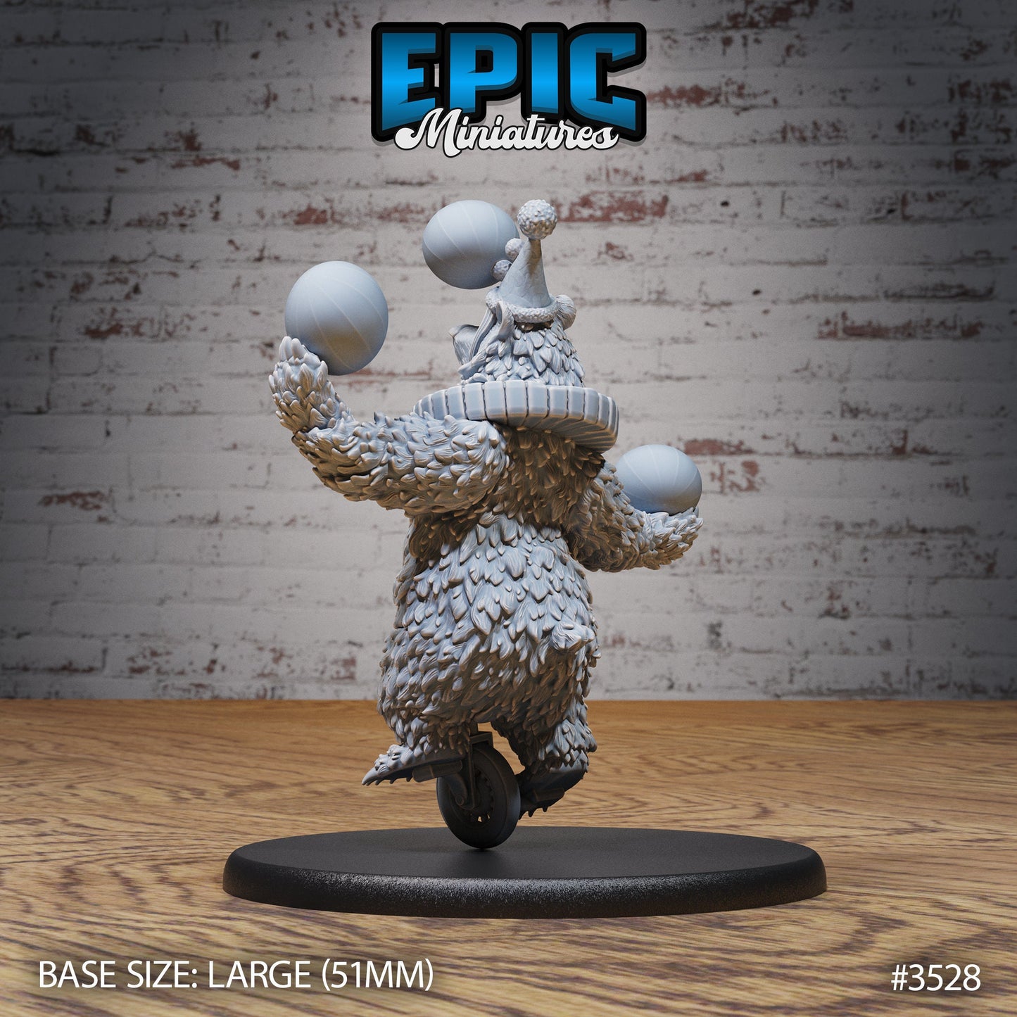 Circus Bear (3 Variants Available) - Epic Miniatures