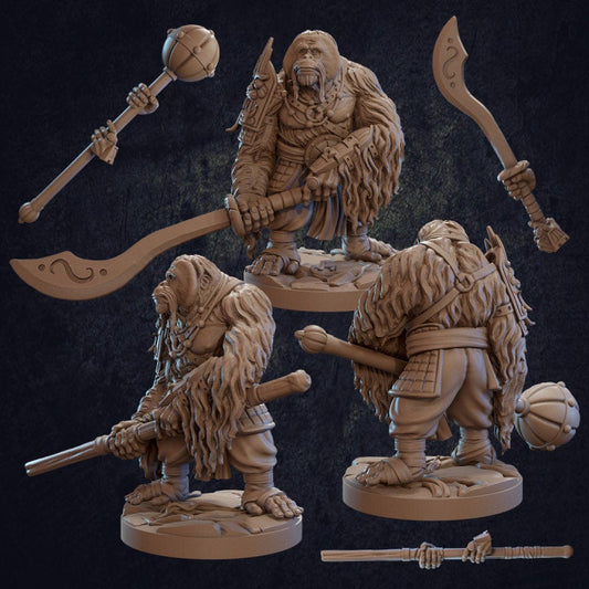 Batu, Vanaran Fighter (3 Variants Available) - Dragon Trapper's Lodge