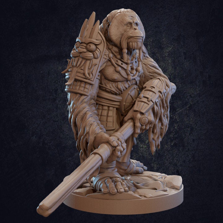 Batu, Vanaran Fighter (3 Variants Available) - Dragon Trapper's Lodge