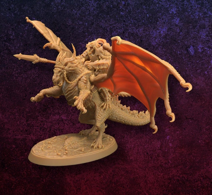 Infernal Wardrakes - Spear Riders (3 Variants Available) - Dragon Trapper's Lodge