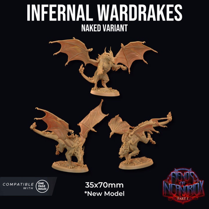 Infernal Wardrakes (3 Variants Available) - Dragon Trapper's Lodge