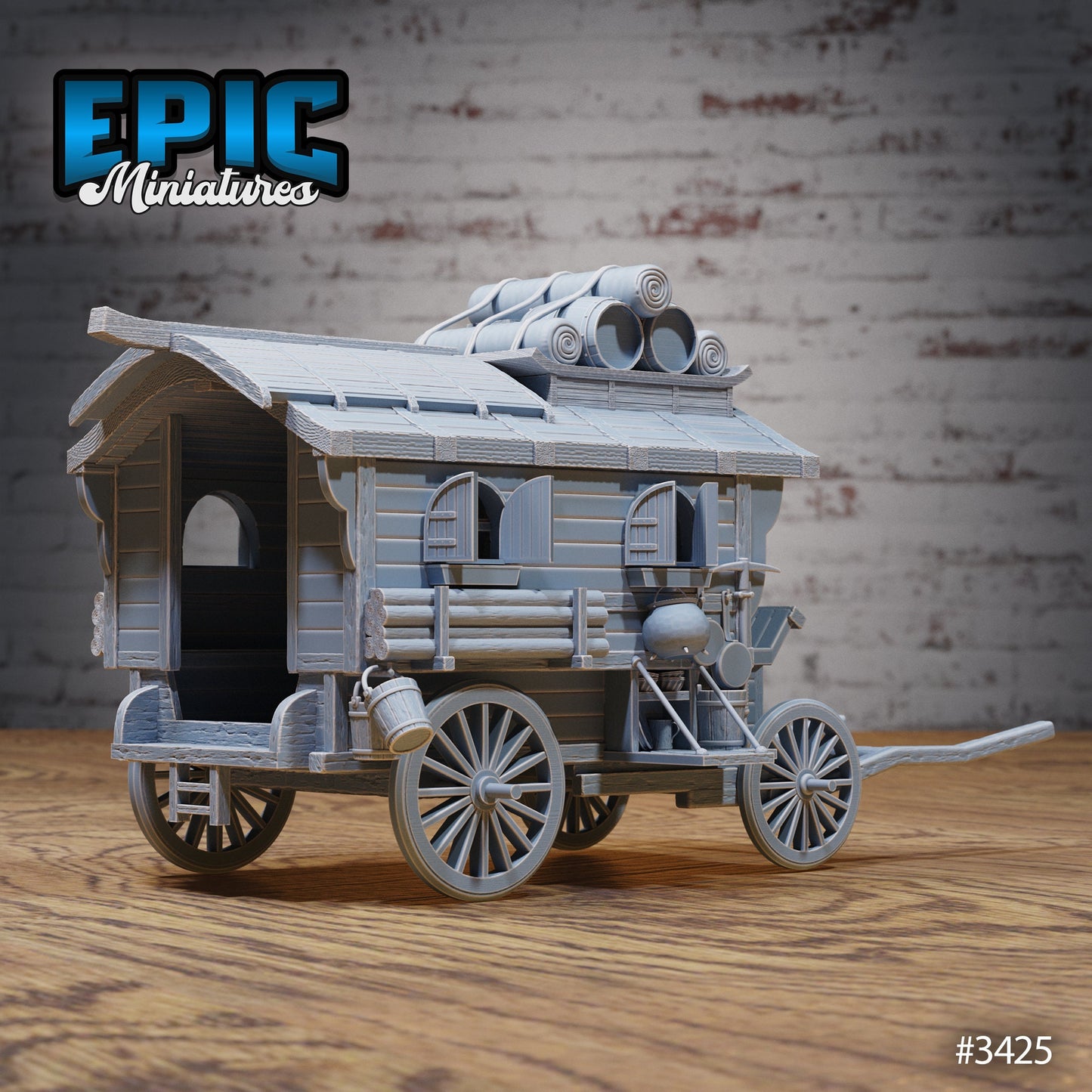 Settler Wagon - Epic Miniatures