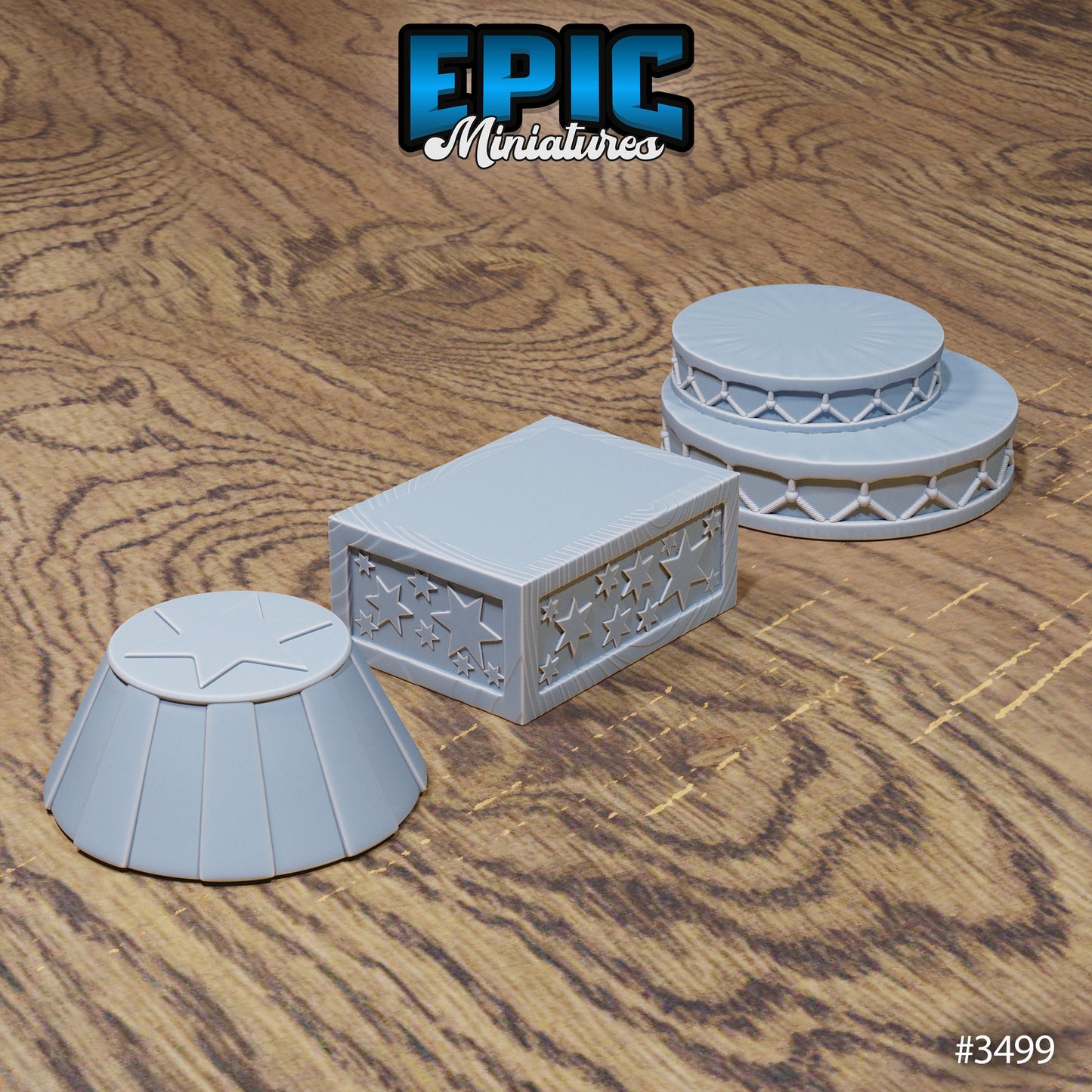 Carnival Scatter, Set 1 - Epic Miniatures