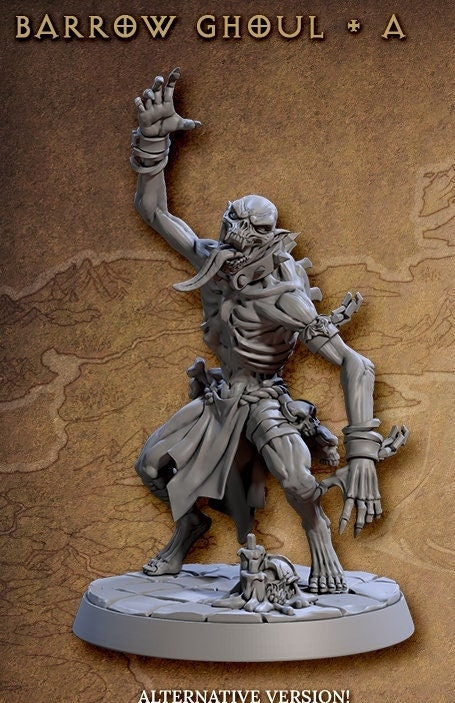 Barrow Ghouls, Claws Set (6 Variants Available) - Artisan Guild