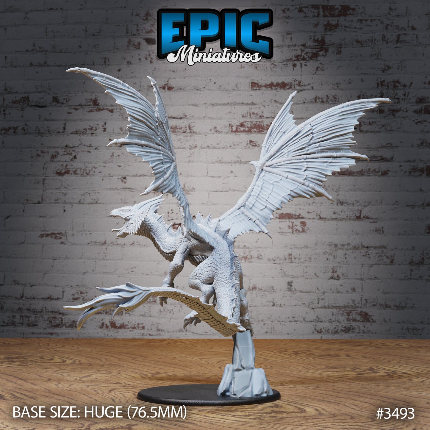 Mirage Dragon (4 Variants Available) - Epic Miniatures