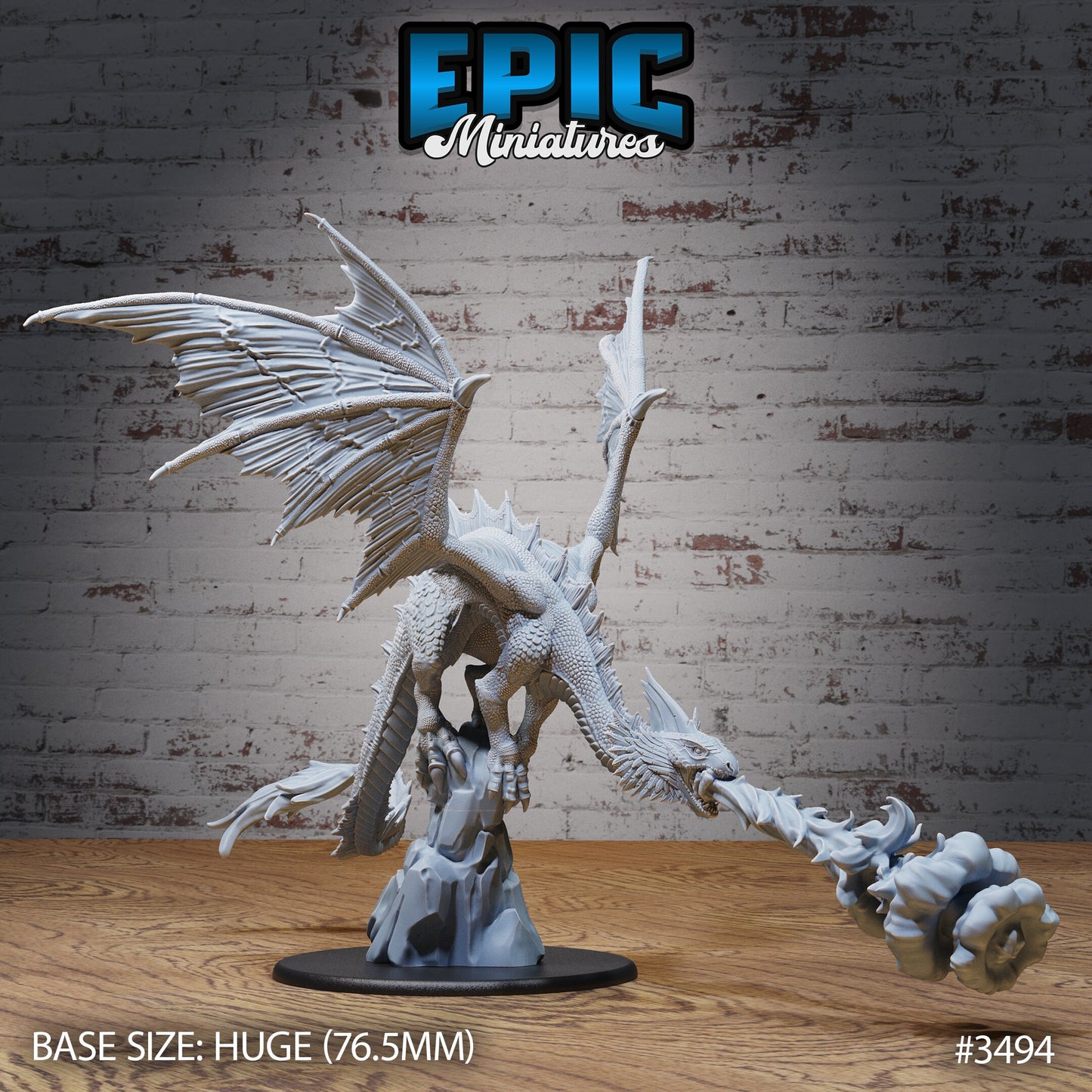 Mirage Dragon (4 Variants Available) - Epic Miniatures