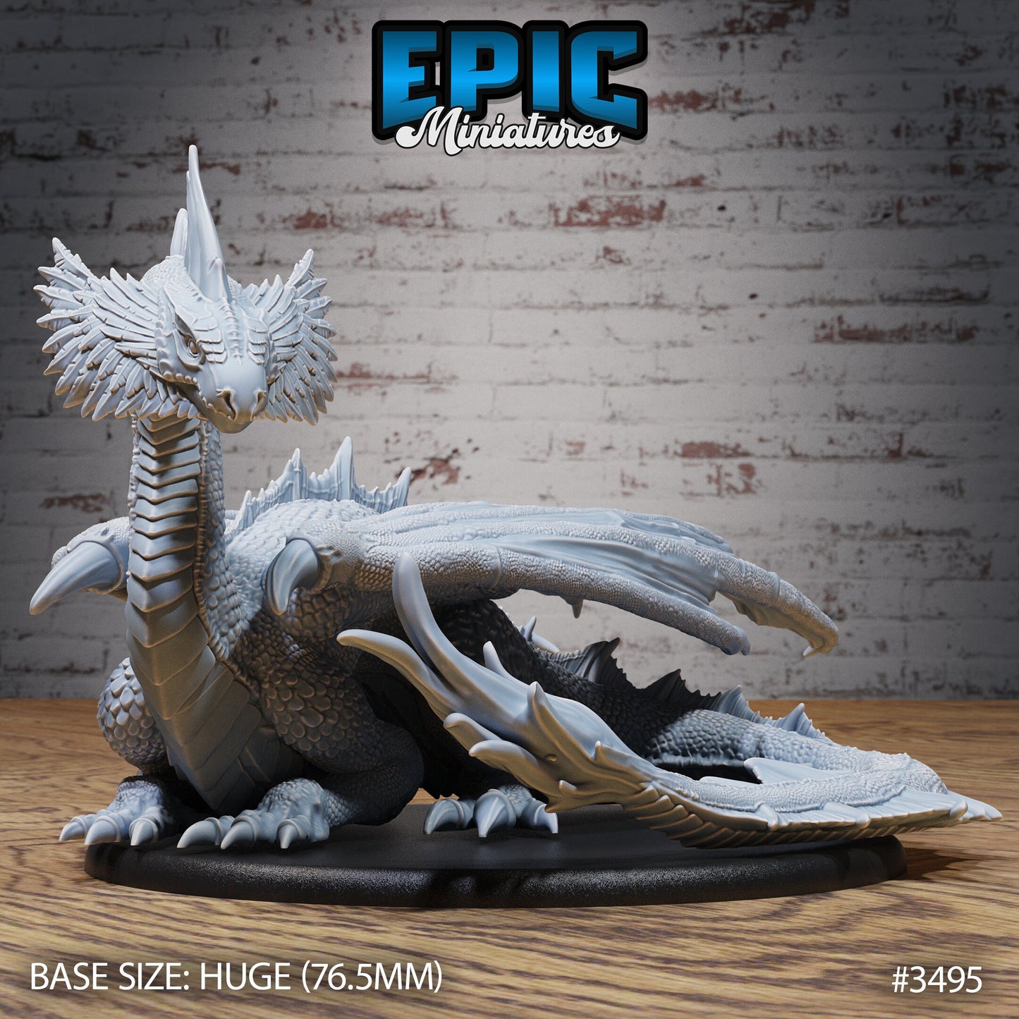 Mirage Dragon (4 Variants Available) - Epic Miniatures