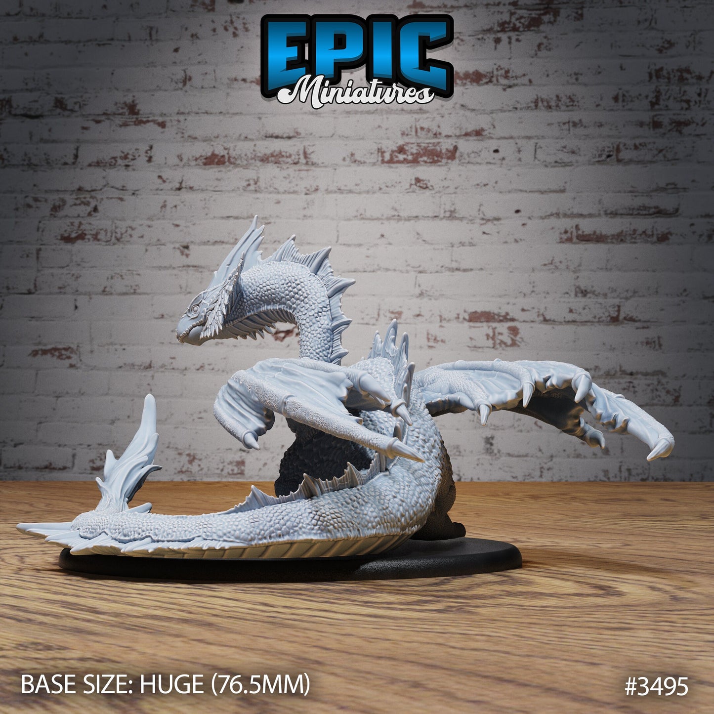 Mirage Dragon (4 Variants Available) - Epic Miniatures