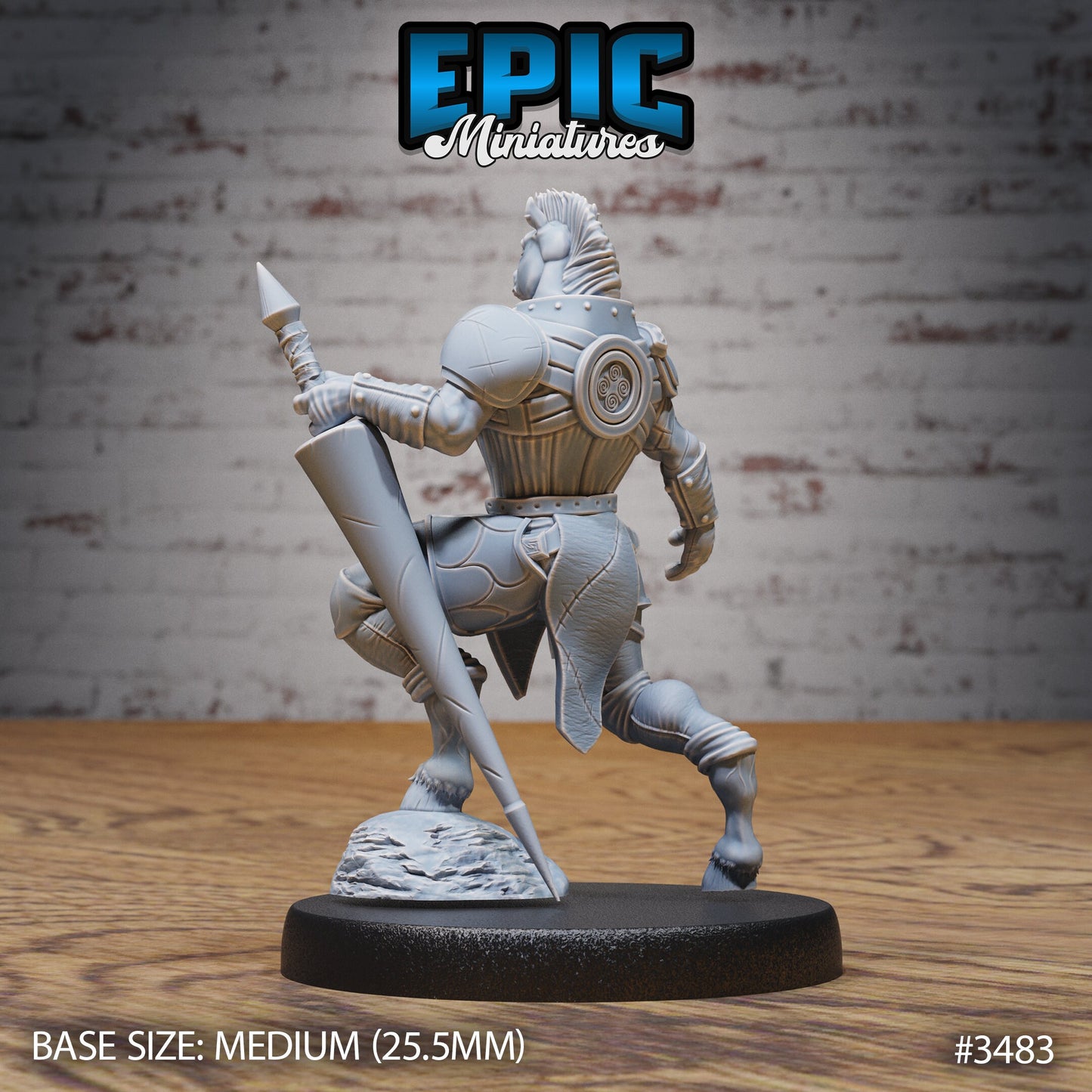 Horse Folk Knight (3 Variants Available) - Epic Miniatures