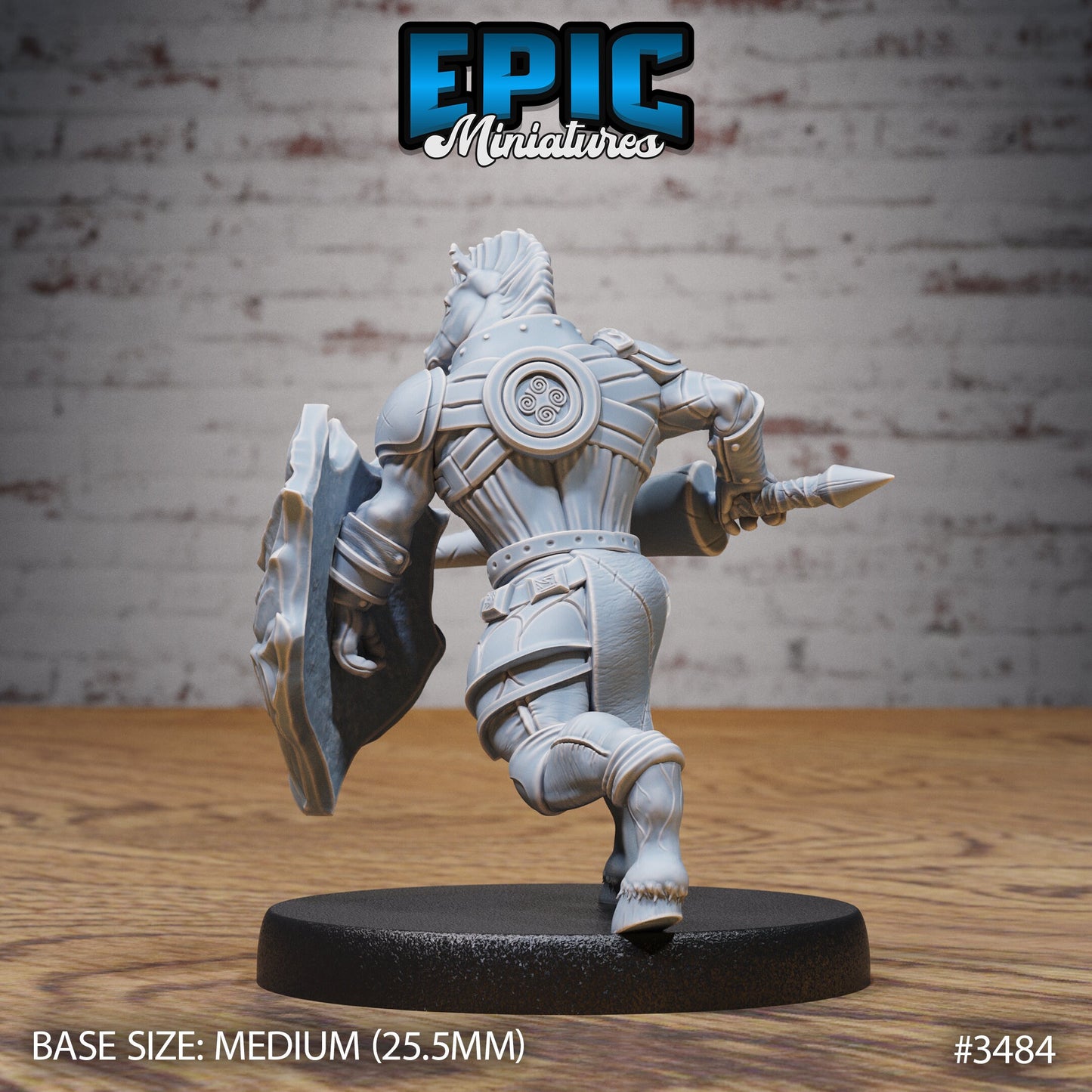 Horse Folk Knight (3 Variants Available) - Epic Miniatures