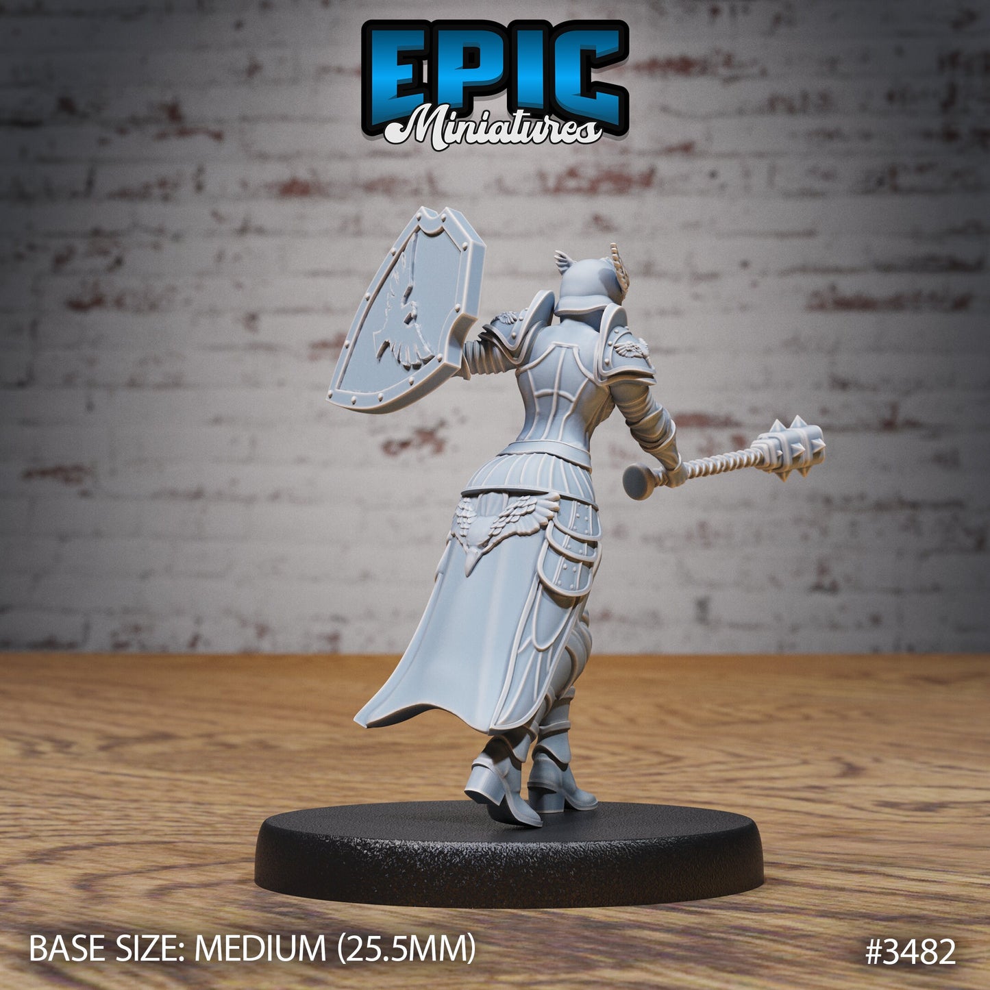 Knight Lady Gisella (3 Variants Available) - Epic Miniatures