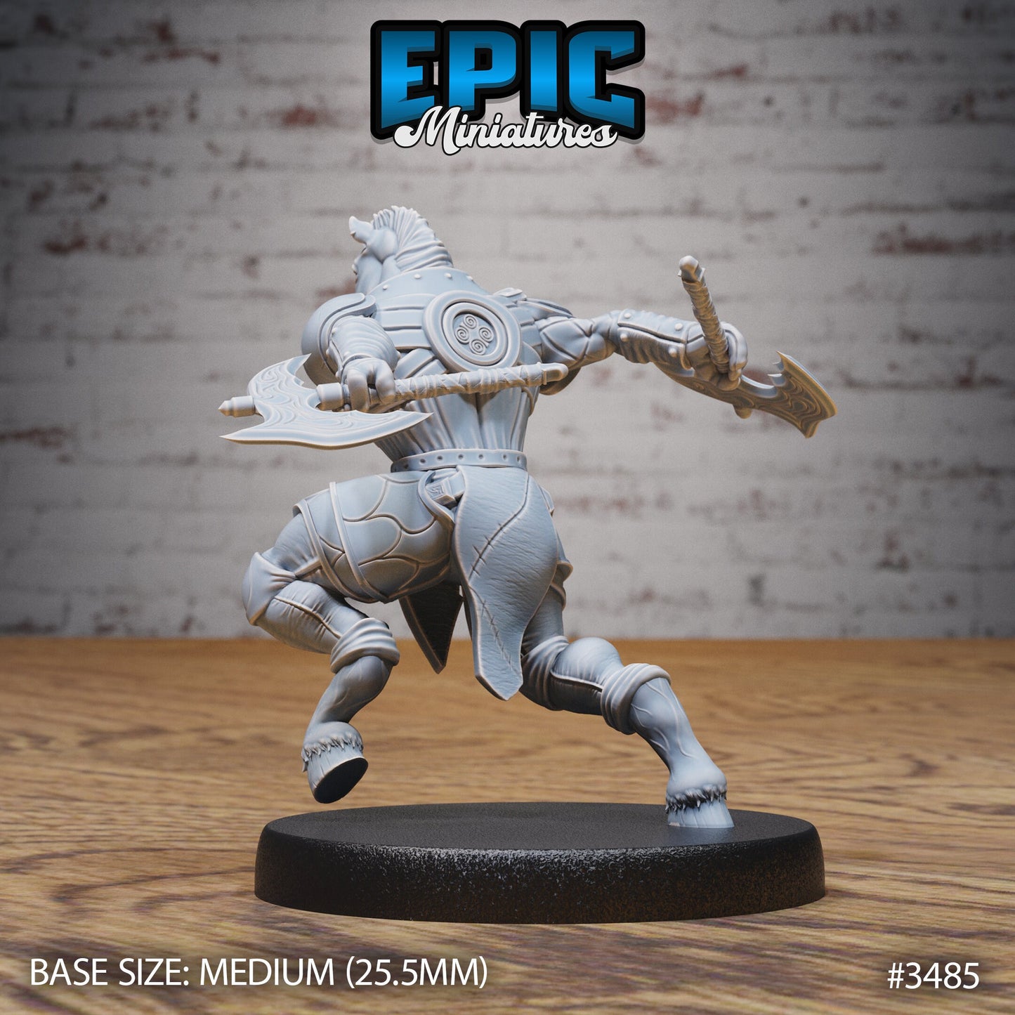 Horse Folk Knight (3 Variants Available) - Epic Miniatures