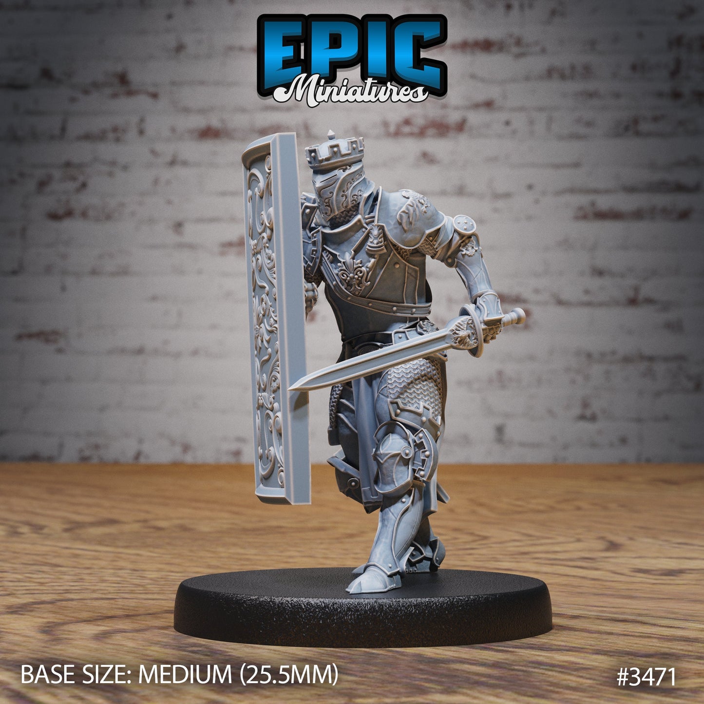 Tower Knight (4 Variants Available) - Epic Miniatures