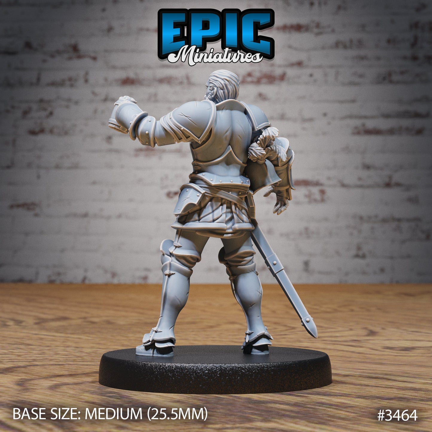 Knight Sir Tristan (3 Variants Available) - Epic Miniatures