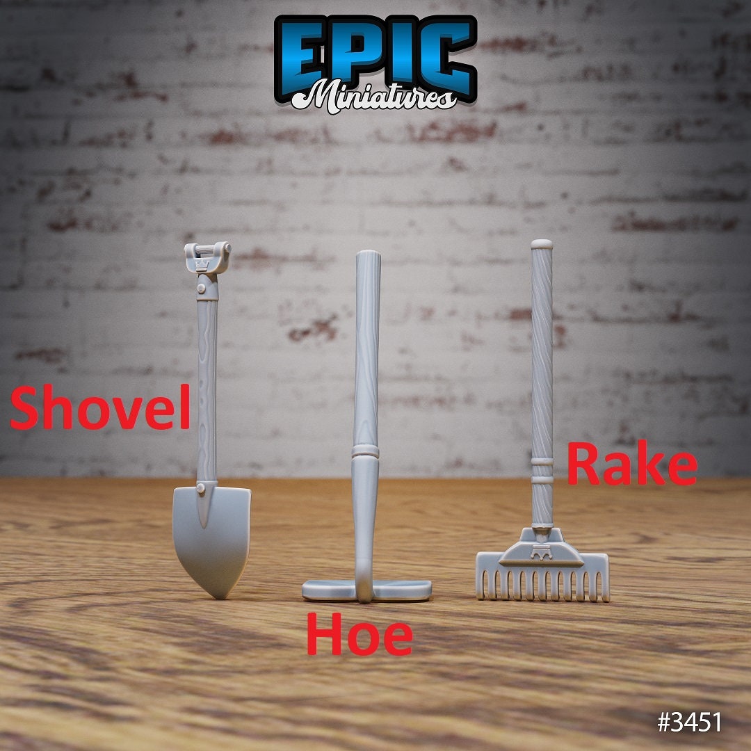 Chivalry Garden Terrain, Scatter Set 3 (OpenLock) - Epic Miniatures