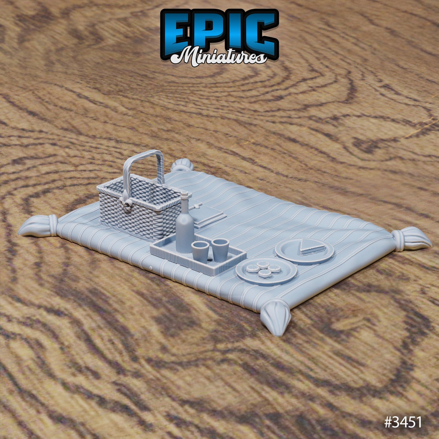 Chivalry Garden Terrain, Scatter Set 2 (OpenLock) - Epic Miniatures