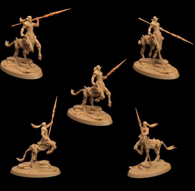 Darkwood Centaurs - Spears (5 Variants Available) - Dragon Trapper's Lodge