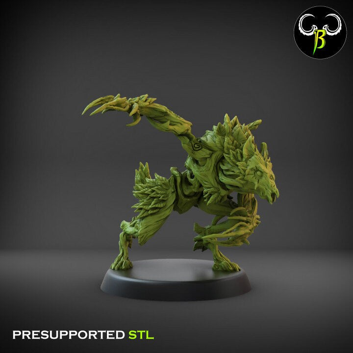 Ferocious Spirit Claw Set 1 (5 Variants Available) - Clay Beast Creations