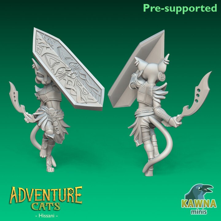 Hissani Fighter (2 Variants Available) - Kawna Minis