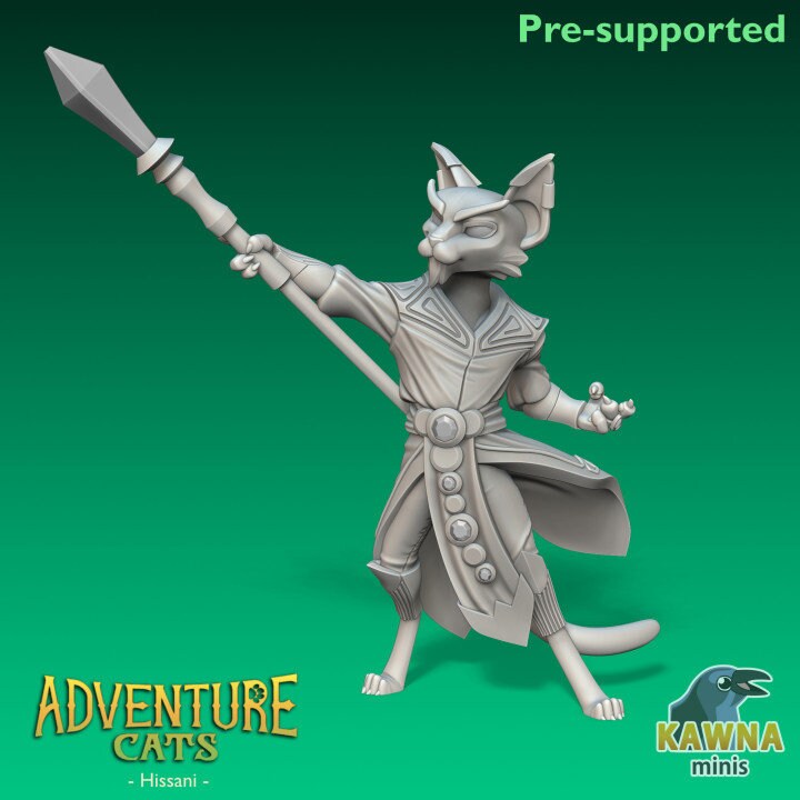 Hissani Sorcerer (2 Variants Available) - Kawna Minis