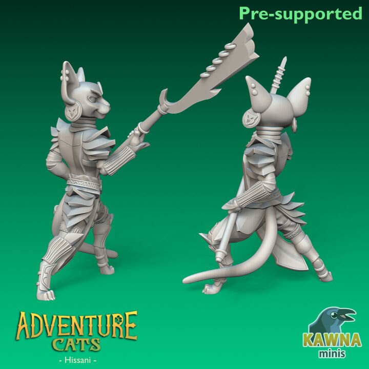 Hissani Fighter (2 Variants Available) - Kawna Minis