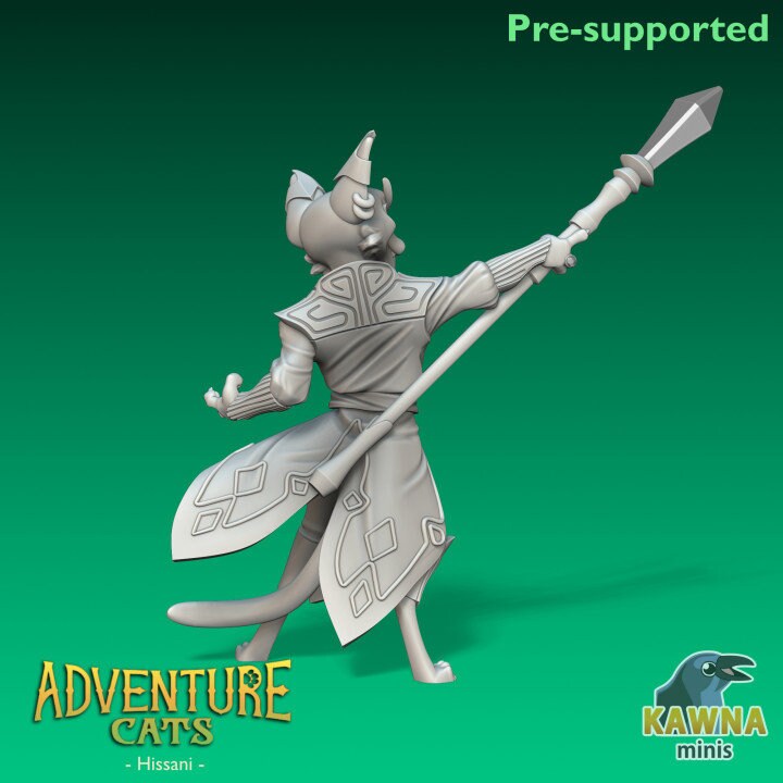 Hissani Sorcerer (2 Variants Available) - Kawna Minis