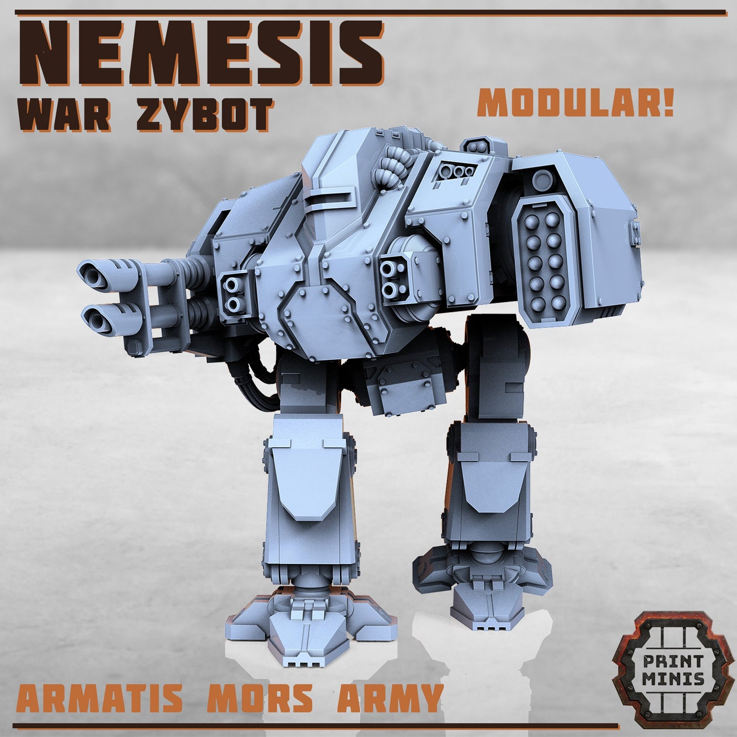 Nemesis - War Zybot (5 Variants Available) - Print Minis