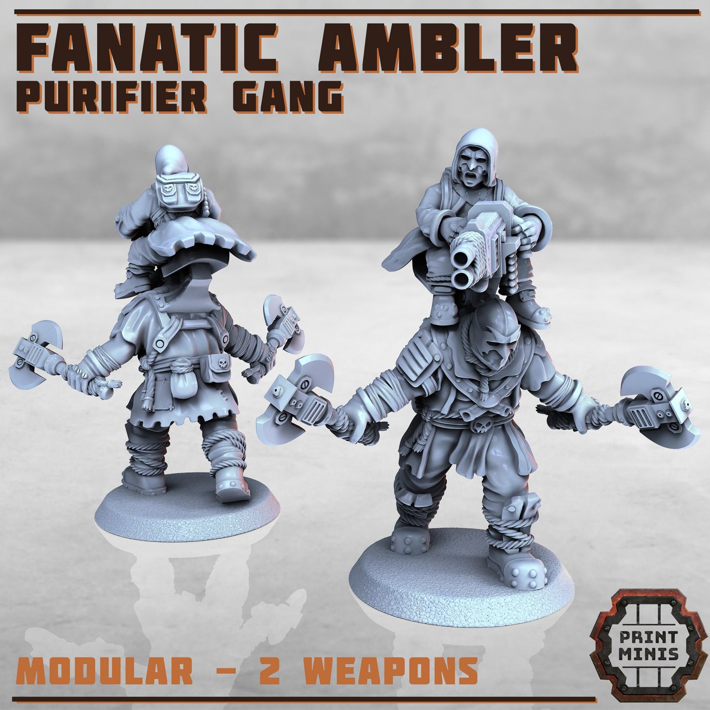 Fanatic Ambler (2 Variants Available) - Print Minis