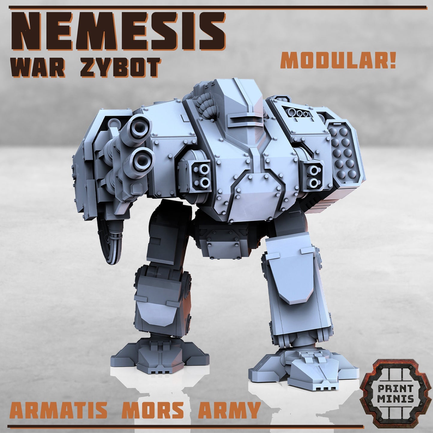 Nemesis - War Zybot (5 Variants Available) - Print Minis