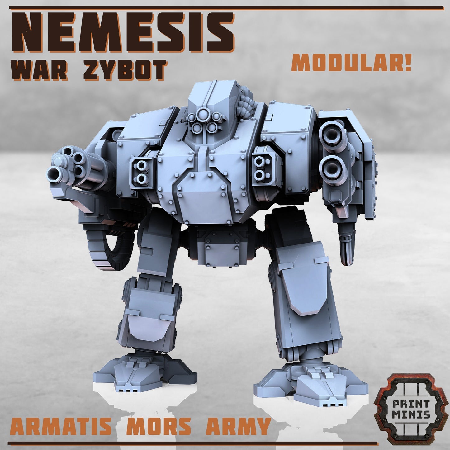 Nemesis - War Zybot (5 Variants Available) - Print Minis