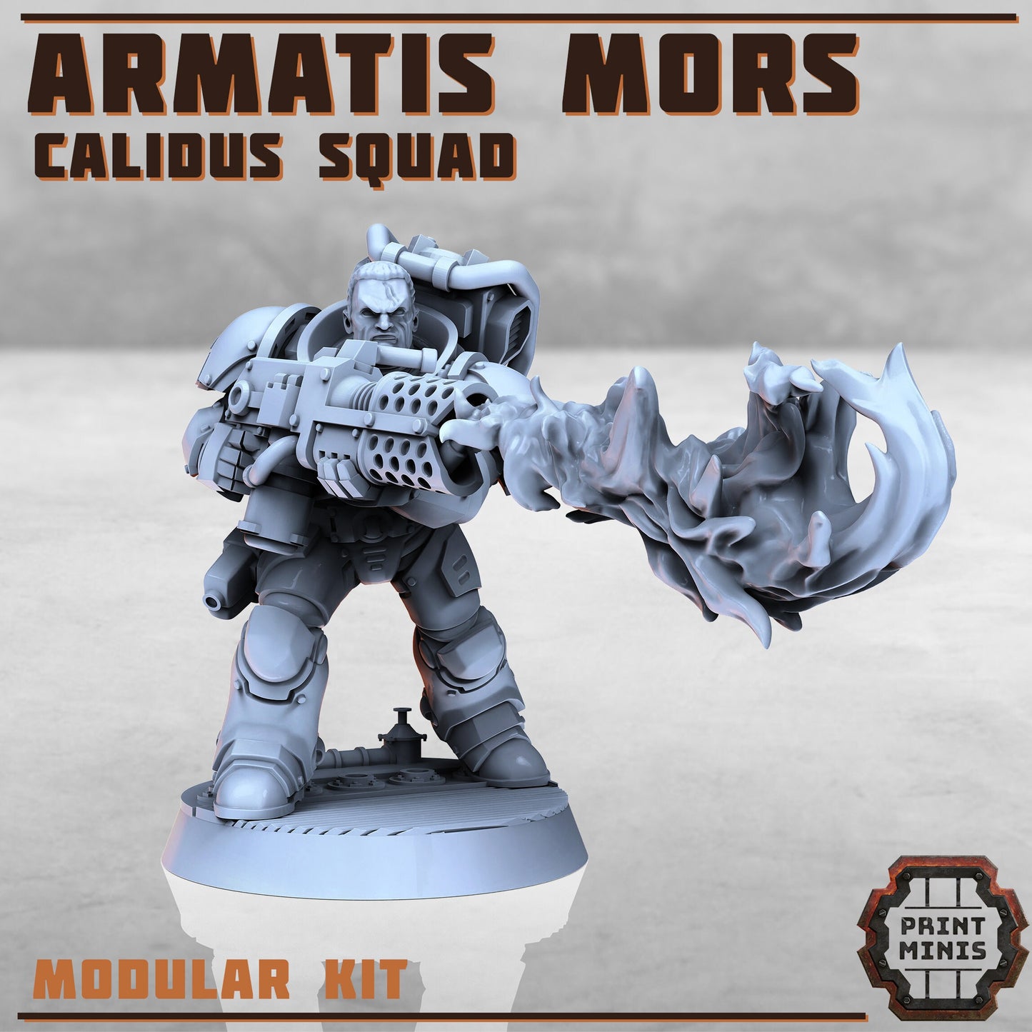 Armatis Mors Warriors (8 Variants Available) - Print Minis