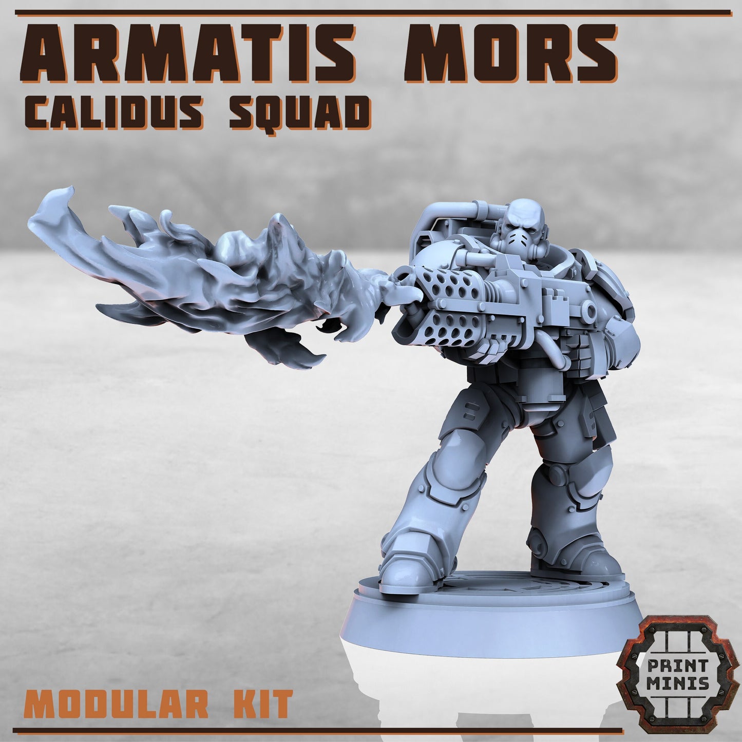 Armatis Mors Warriors (8 Variants Available) - Print Minis