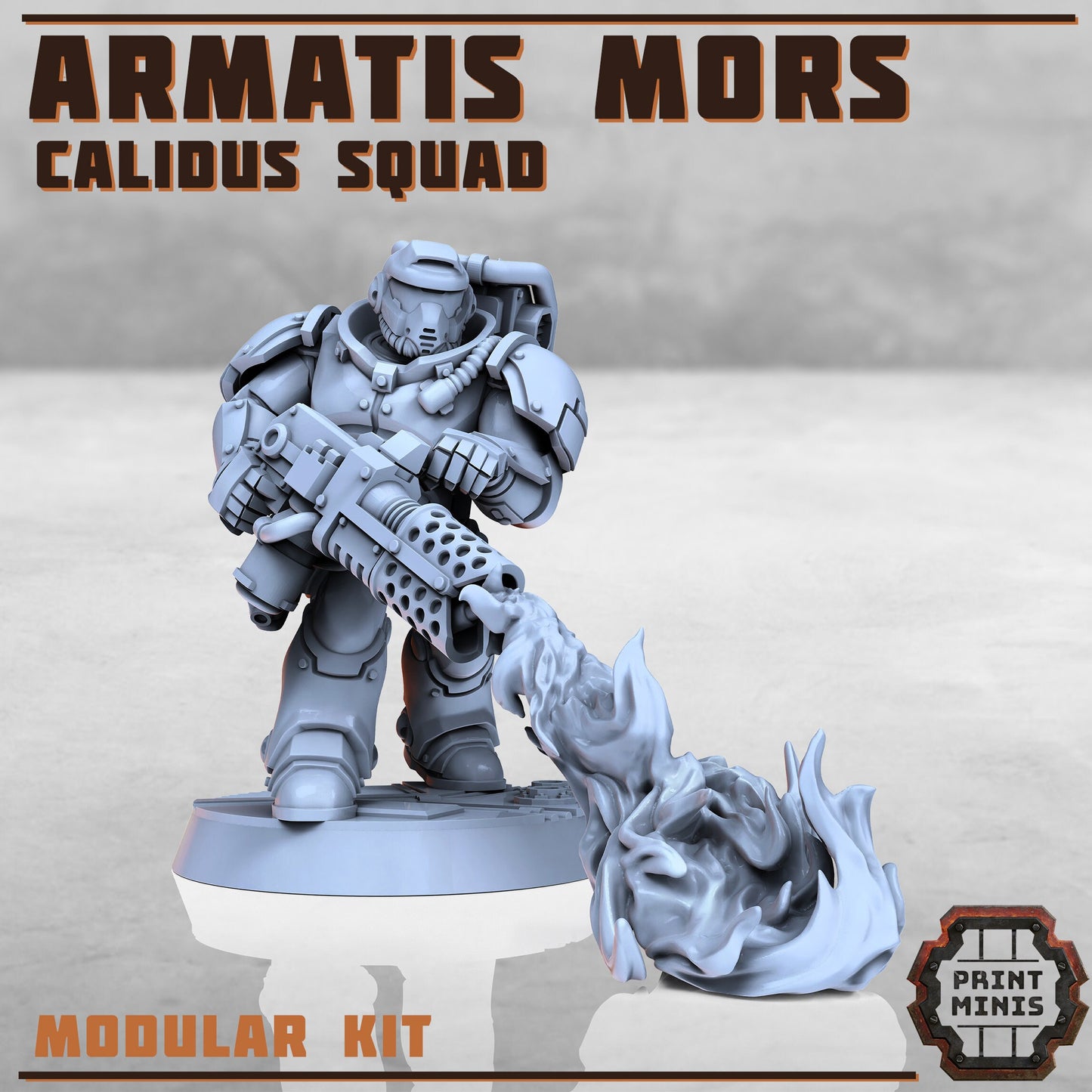 Armatis Mors Warriors (8 Variants Available) - Print Minis