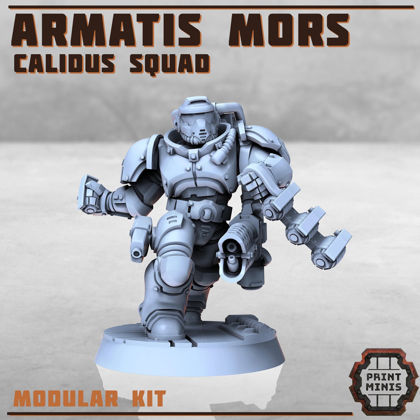 Armatis Mors Warriors (8 Variants Available) - Print Minis