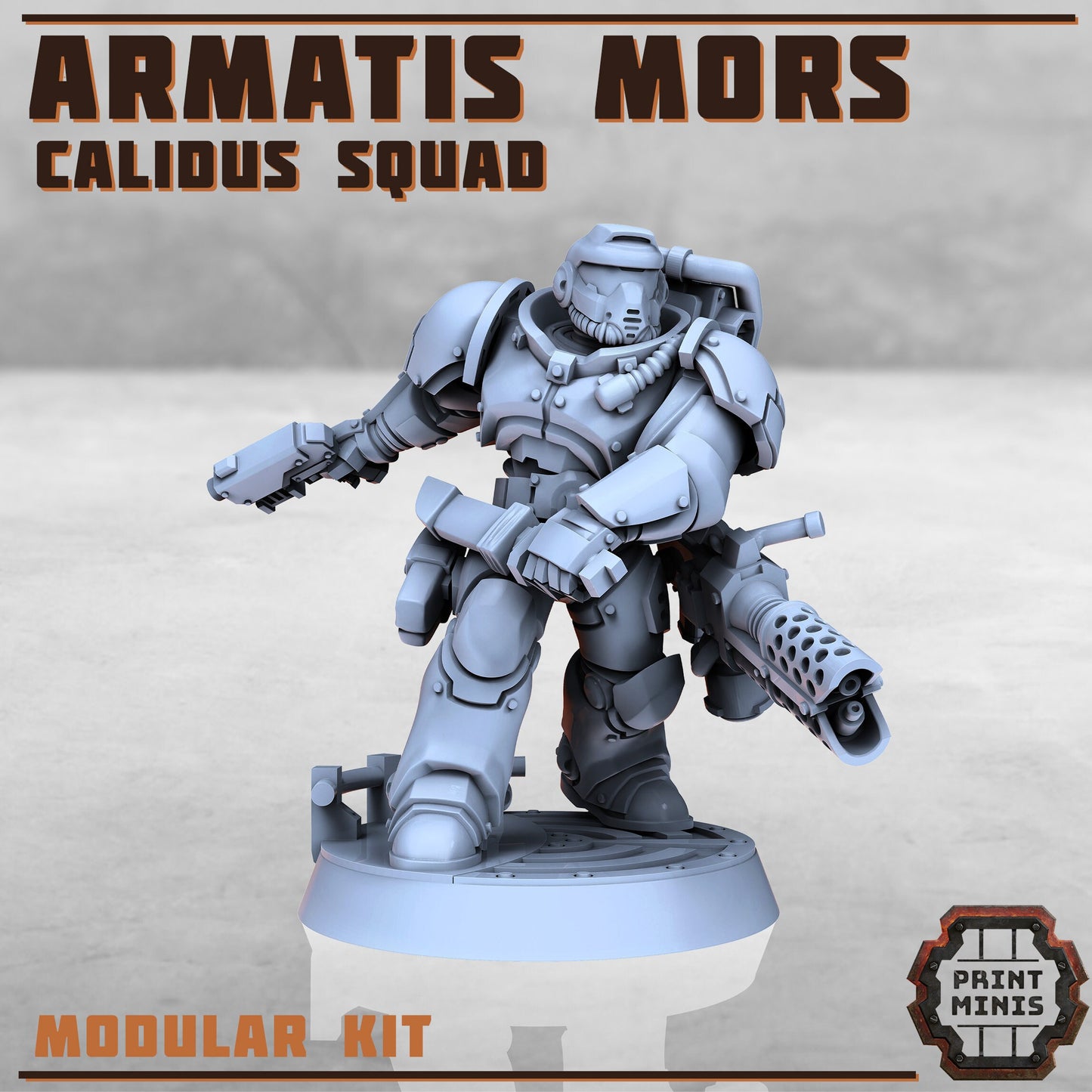 Armatis Mors Warriors (8 Variants Available) - Print Minis