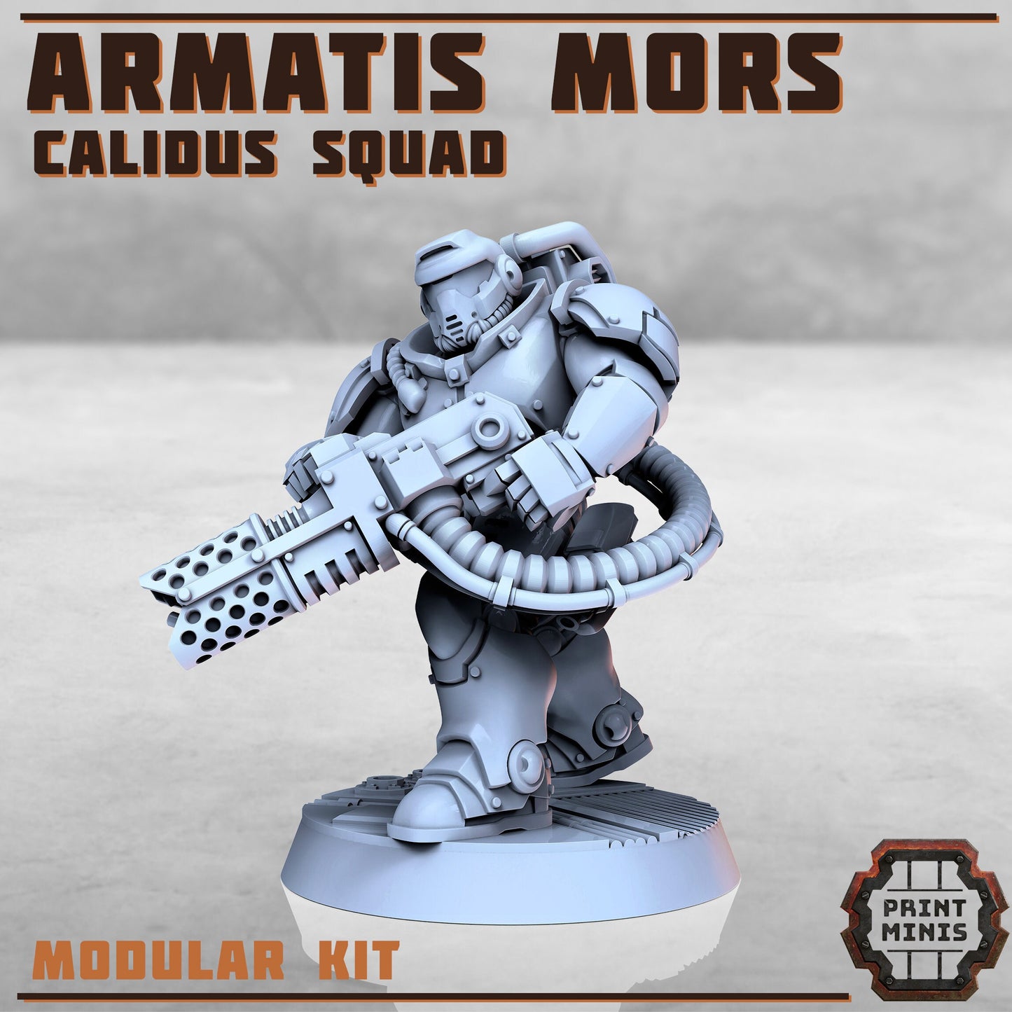 Armatis Mors Warriors (8 Variants Available) - Print Minis