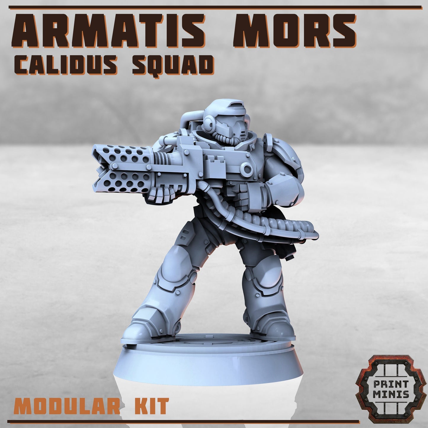 Armatis Mors Warriors (8 Variants Available) - Print Minis