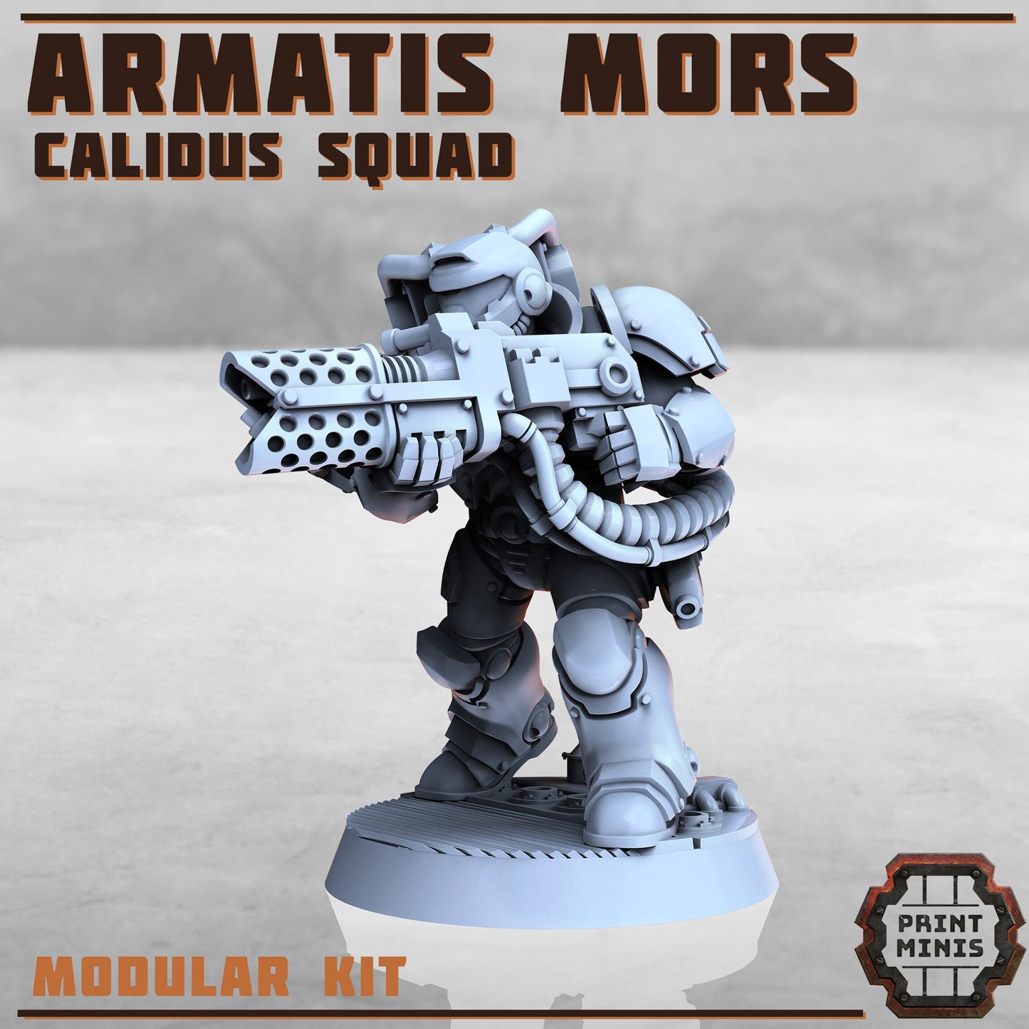 Armatis Mors Warriors (8 Variants Available) - Print Minis