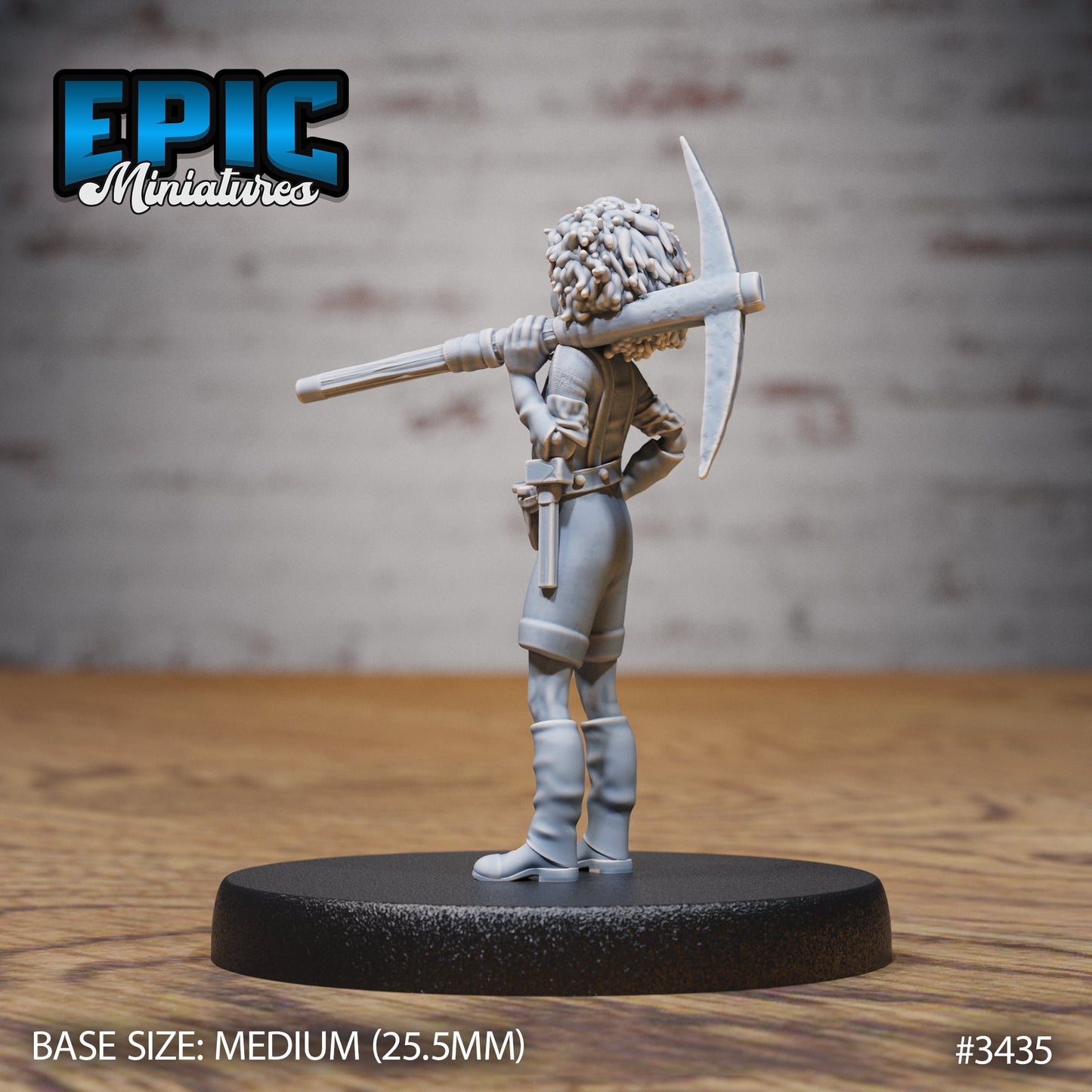 Mining Apprentice (3 Variants Available) - Epic Miniatures