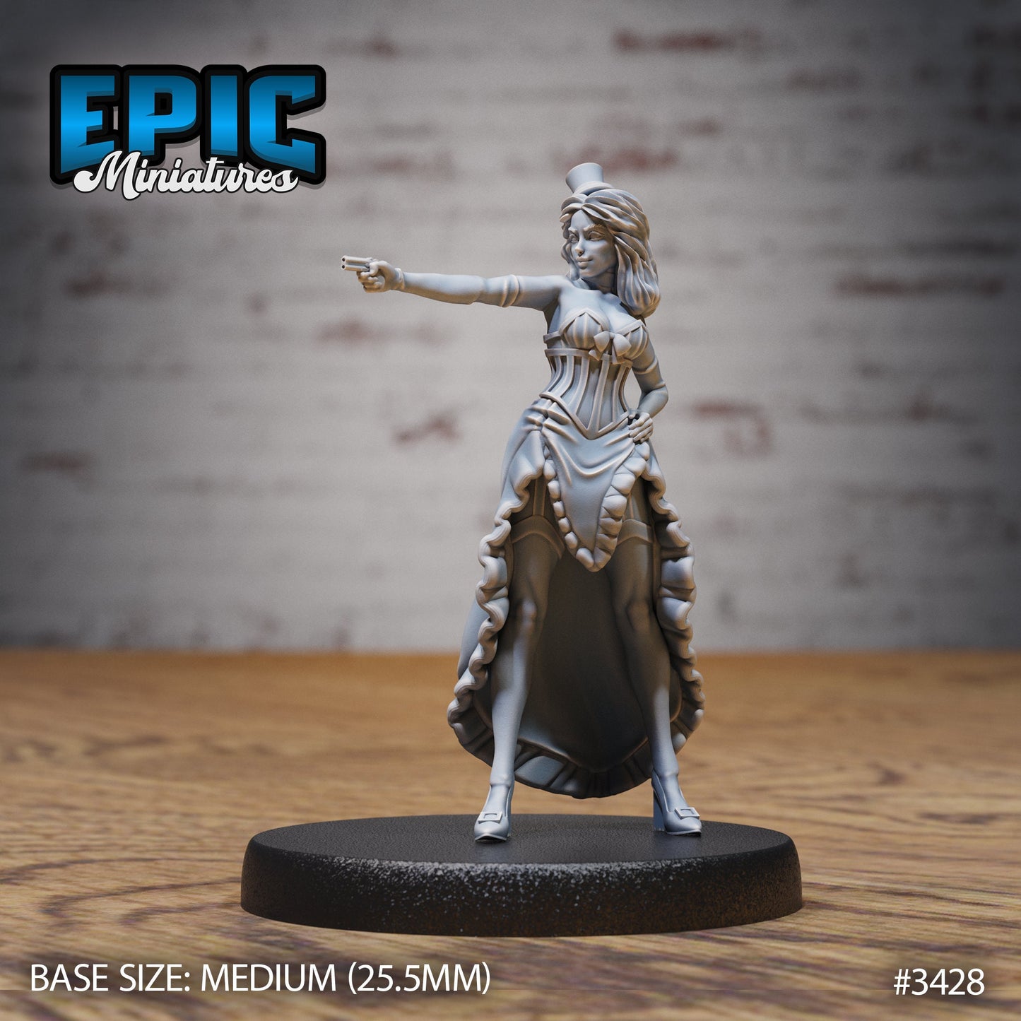 Saloon Dancer (3 Variants Available) - Epic Miniatures