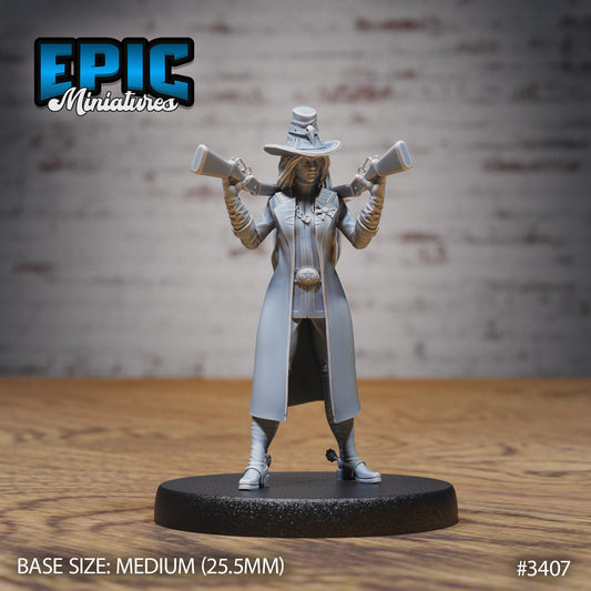 Sheriff, Female (3 Variants Available) - Epic Miniatures