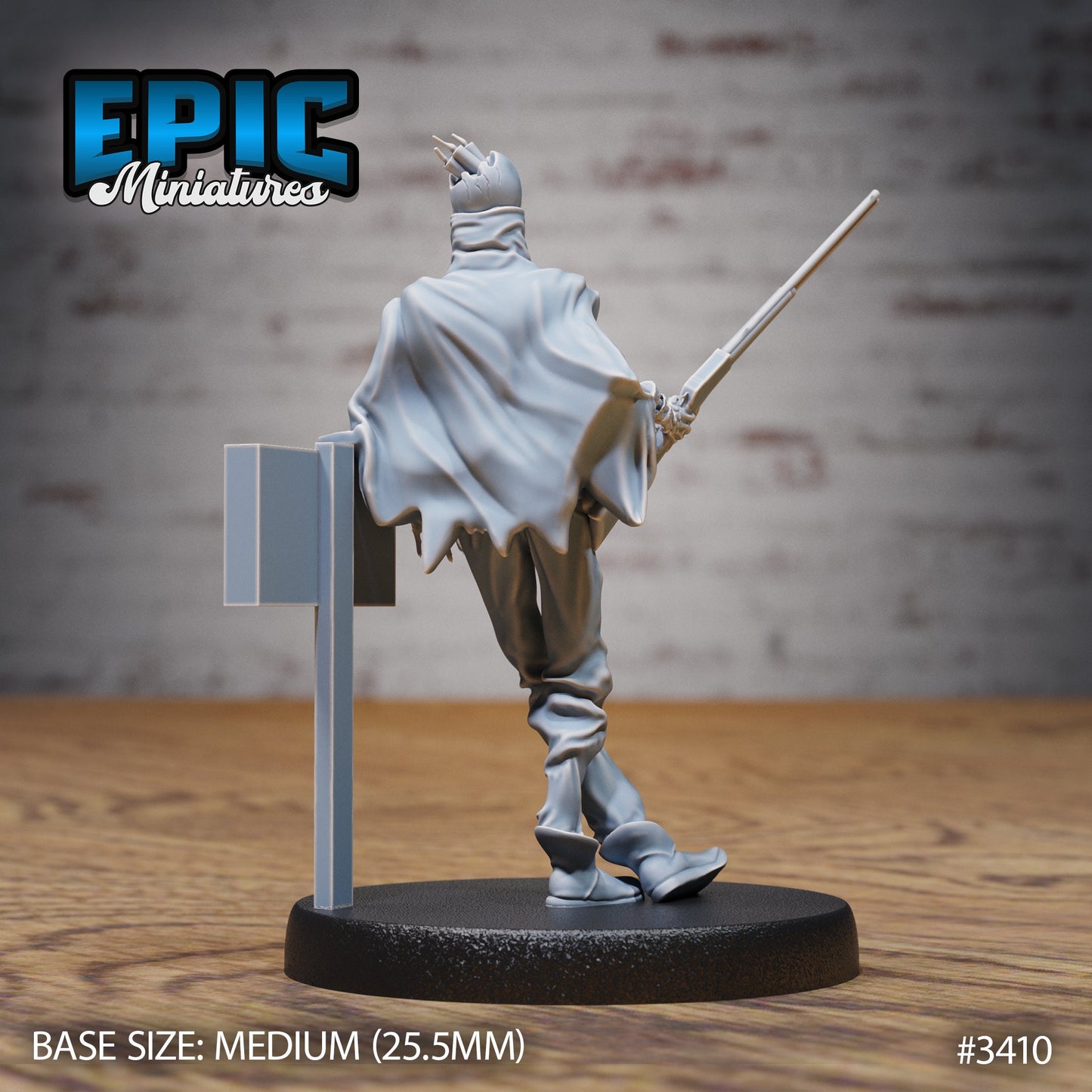 Undead Dynamite Bandit (3 Variants Available) - Epic Miniatures