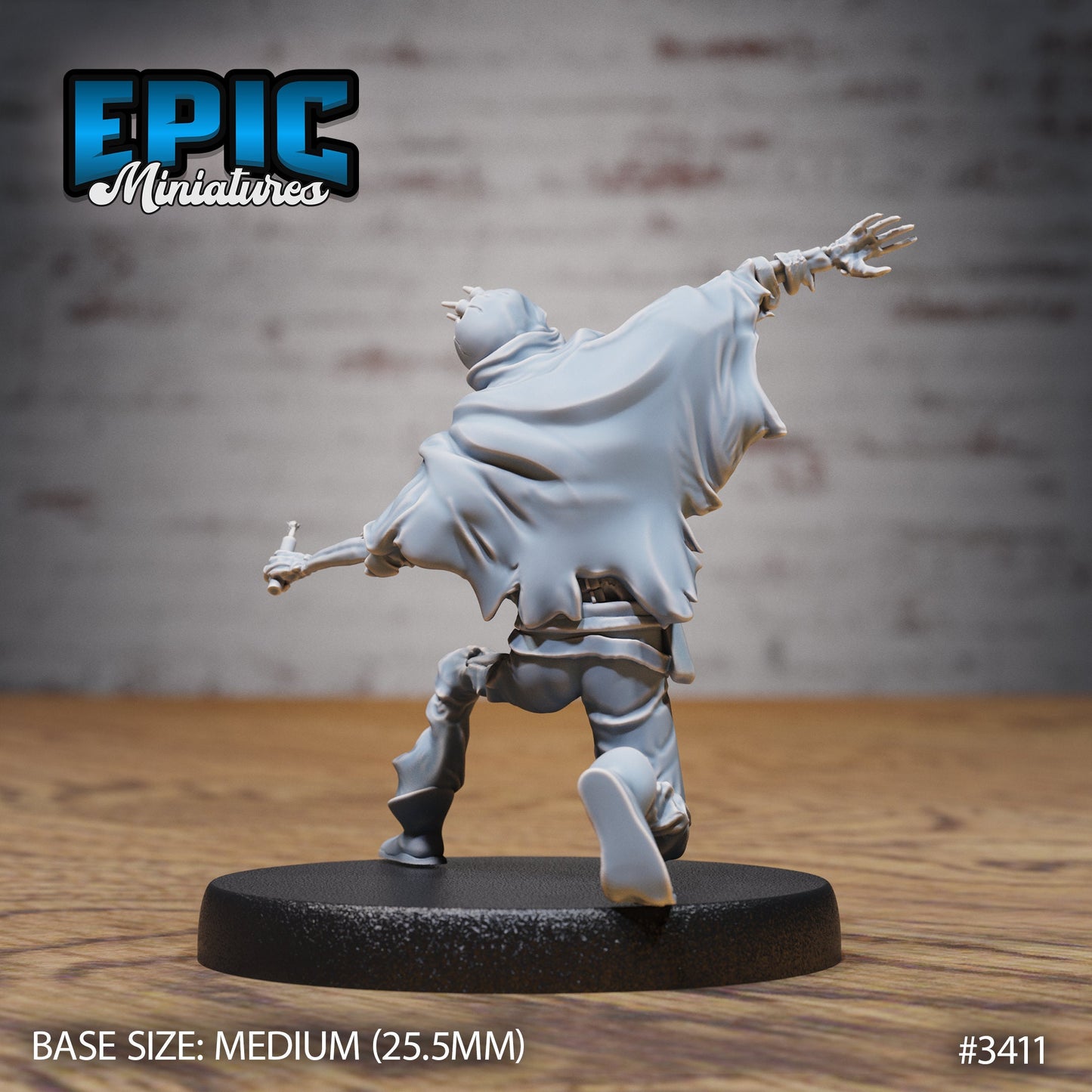Undead Dynamite Bandit (3 Variants Available) - Epic Miniatures
