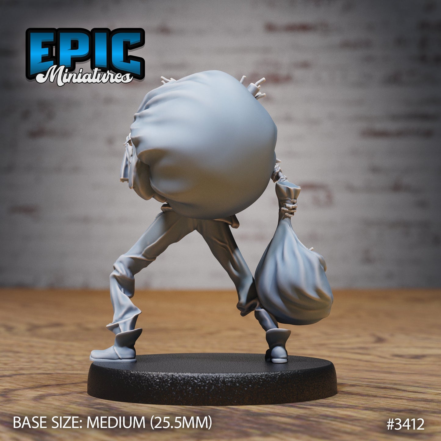 Undead Dynamite Bandit (3 Variants Available) - Epic Miniatures