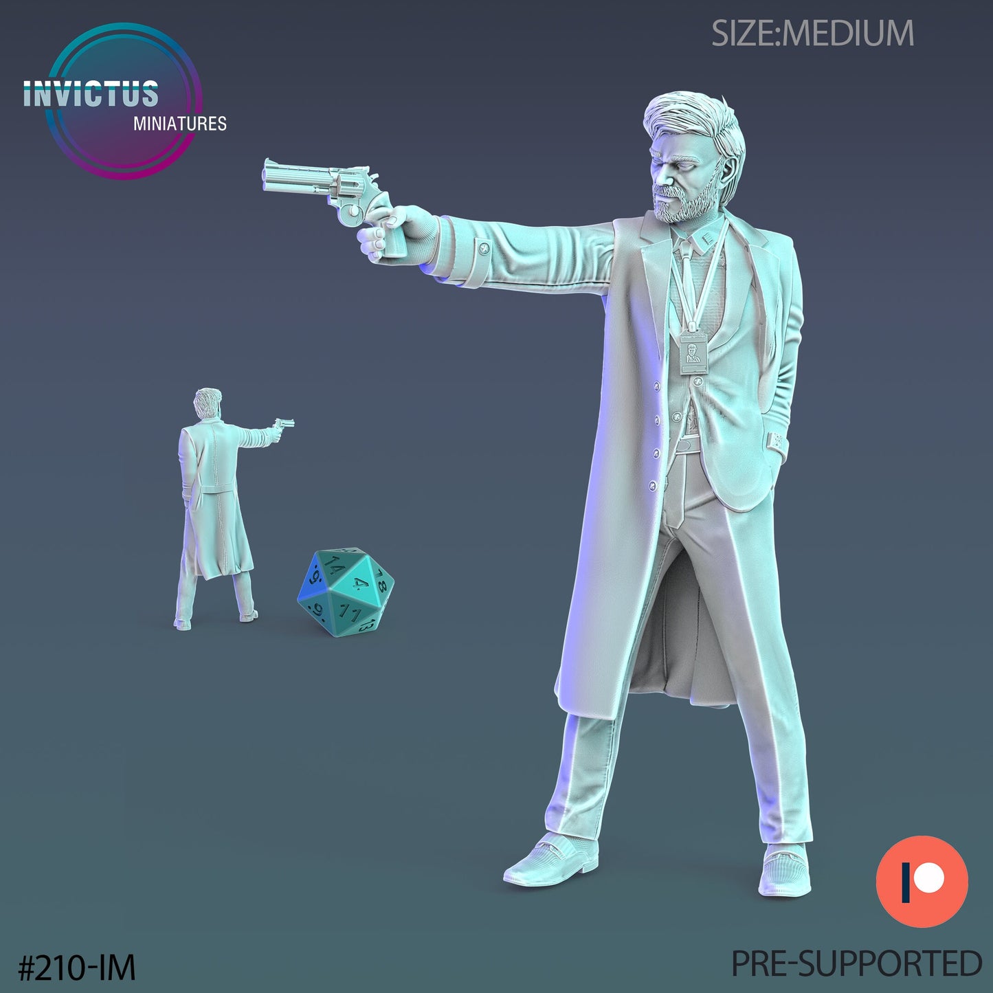 Scientist (2 Variants Available) - Invictus Miniatures