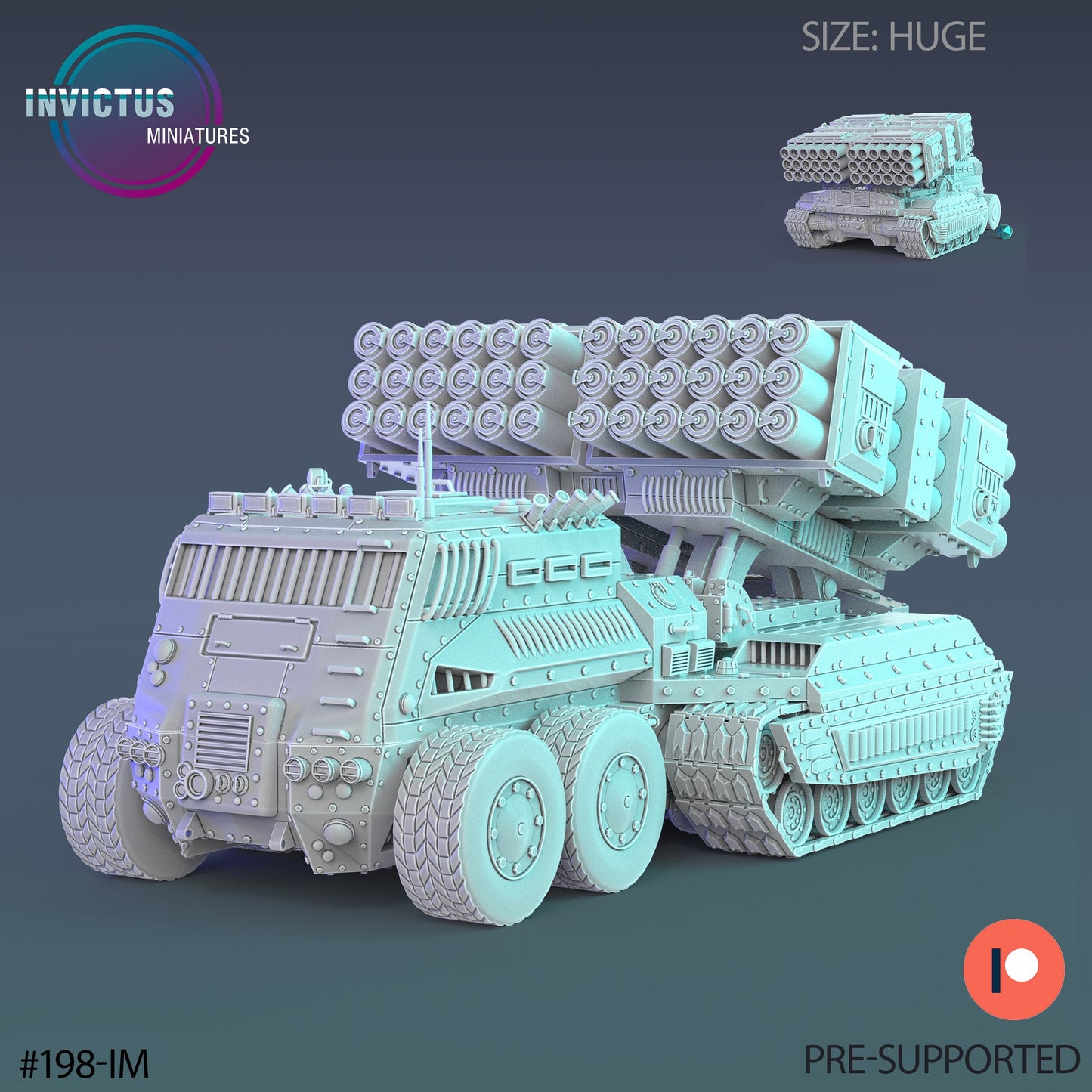 Mobile Rocket Launcher - Invictus Miniatures