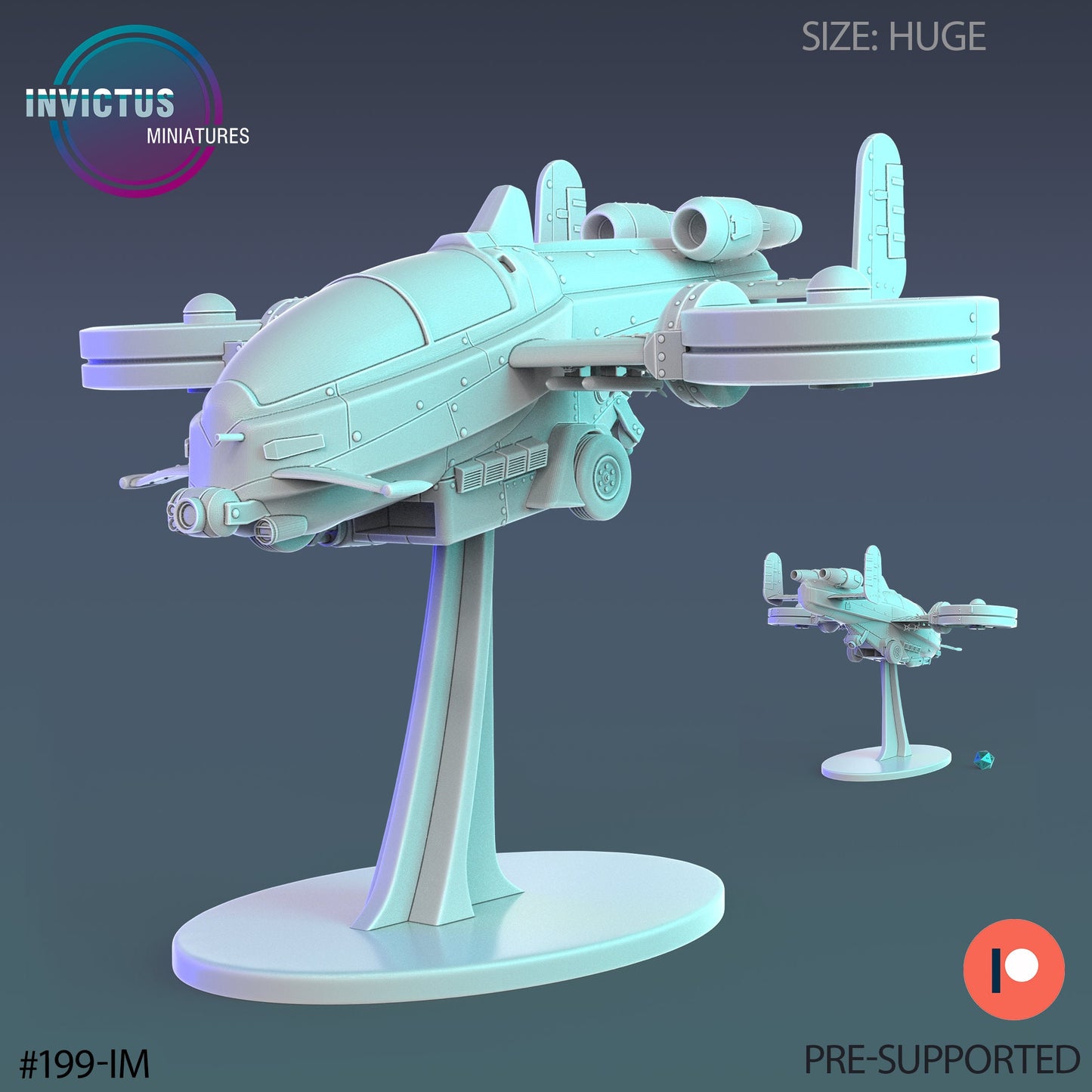 Recon Fly Jet - Invictus Miniatures