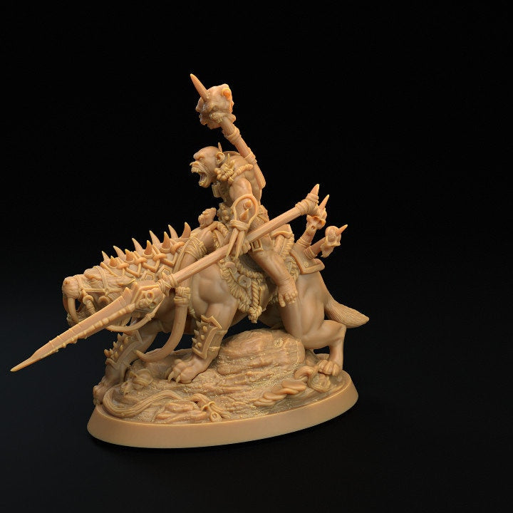 Bobokai Mounted Warlord (4 Variants Available) - Dragon Trapper's Lodge